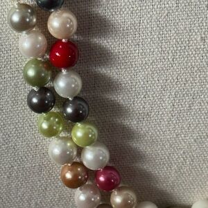New Multicolor Pearl Necklace